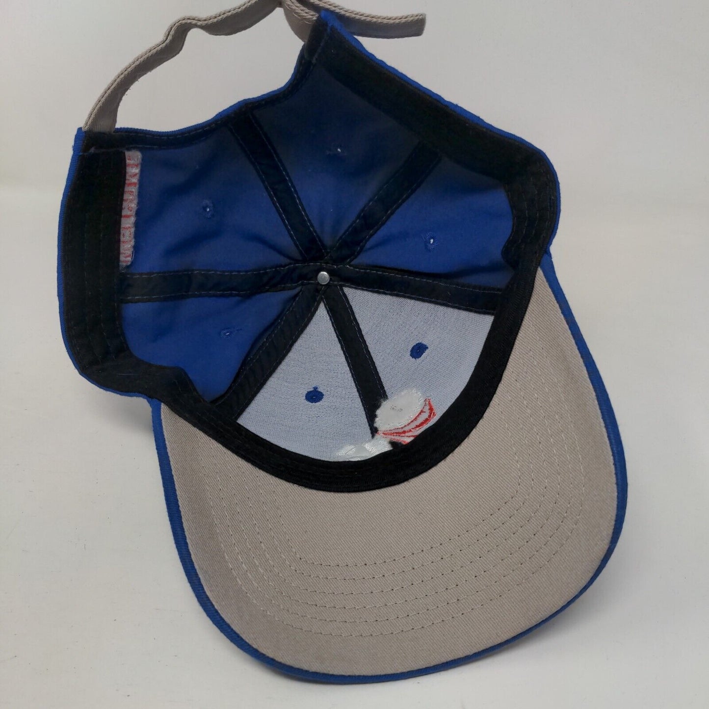 76ers Welcome To The Moment Slideback Hat Blue One Size Embroidered