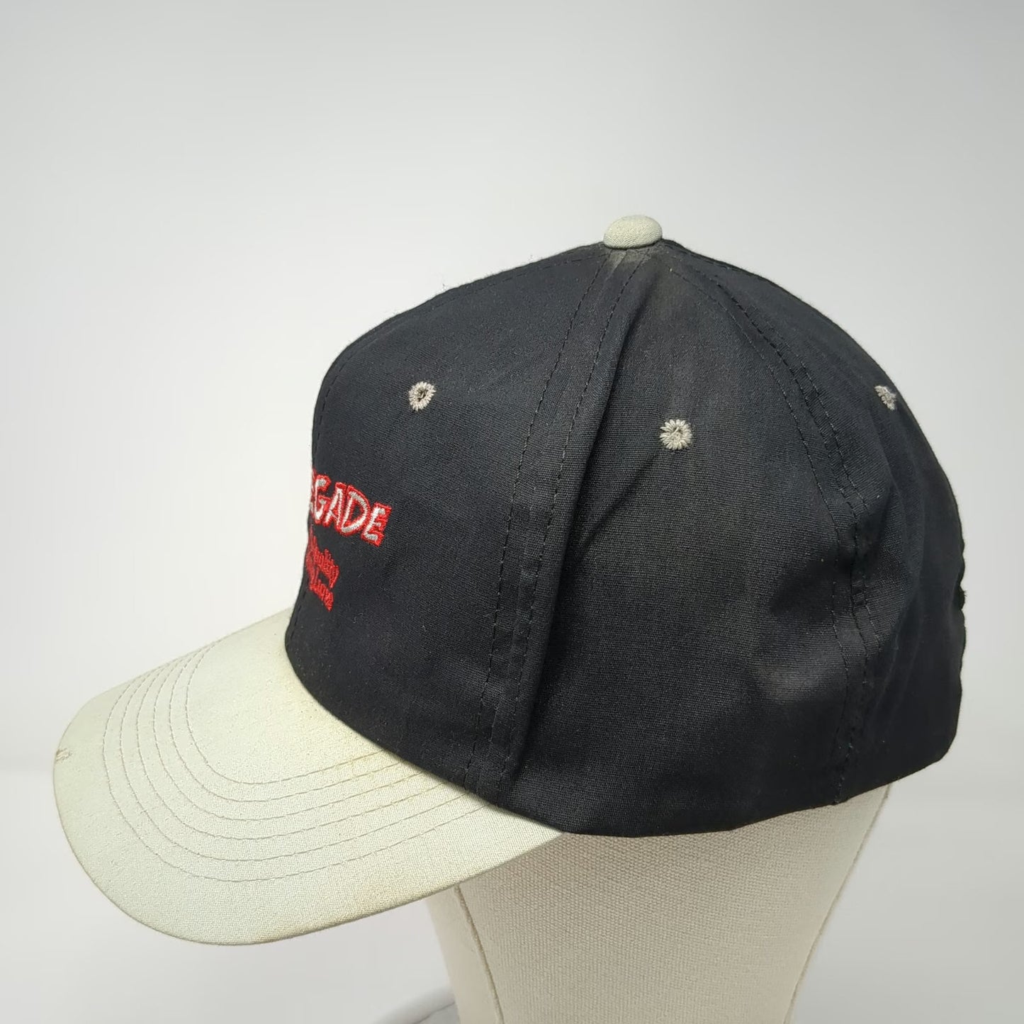 Outdoor Cap Snapback Black One Size Renegade Pro Quality Fishing Lures Logo Hat
