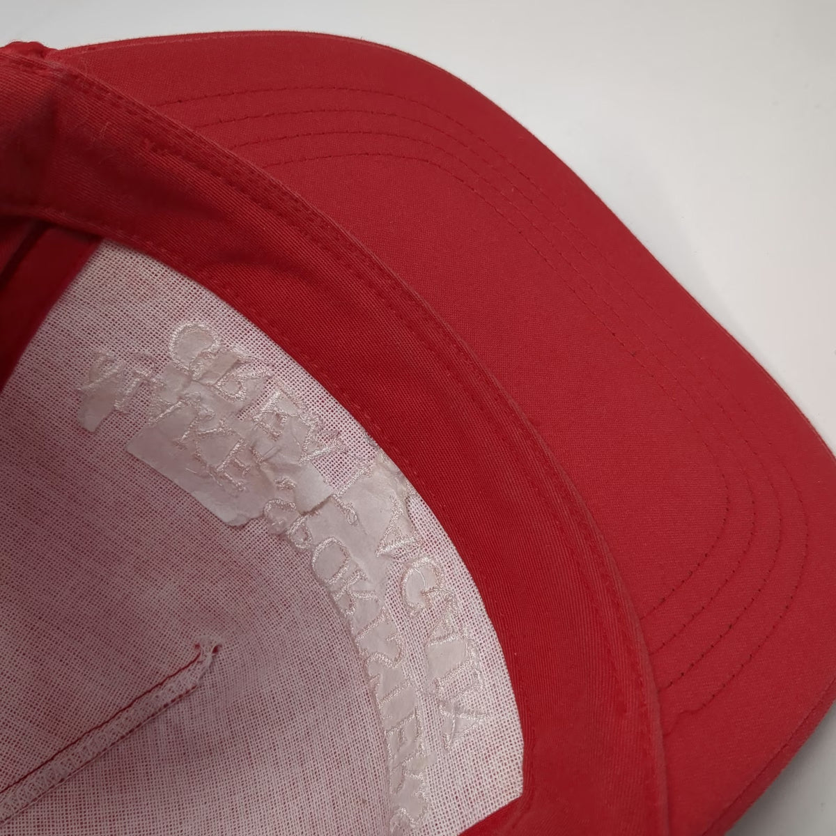 Yupoong 5 Panel Red One Size Make Sportsters Great Again Cleaver Snapback Hat