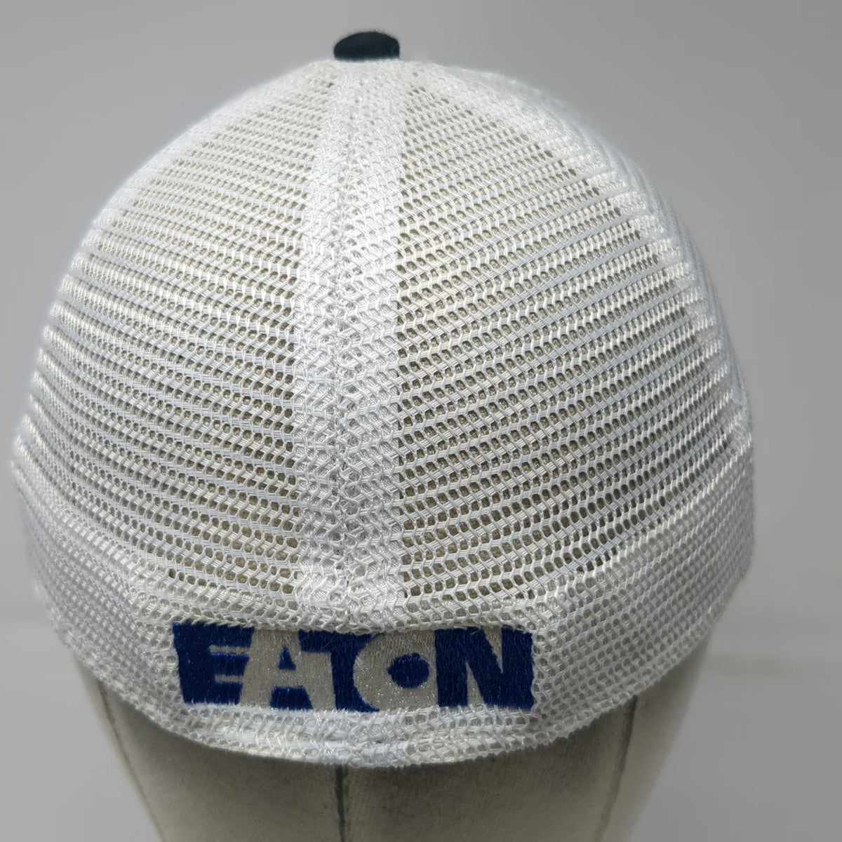 Cap America Baseball Cap Black M Spencer Fluid Power Eaton Mesh Back Stretch Hat