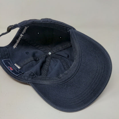 Vineyard Vines Shep & Ian Men's Slideback Hat Blue Embroidered Logo Whale