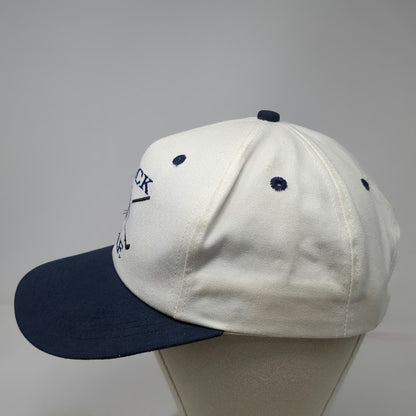 K-Products Snapback White Blue One Size Buick Golf Crossed Clubs Made in USA Hat