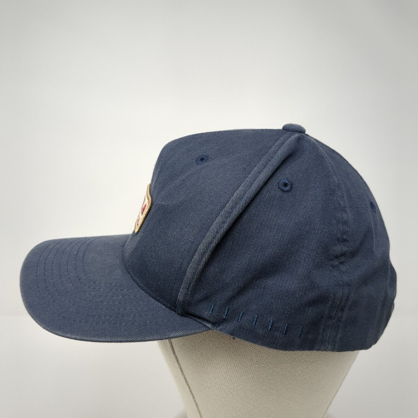 Vissla Unlimited Co. Patch Snapback Hat Blue One Size Adjustable