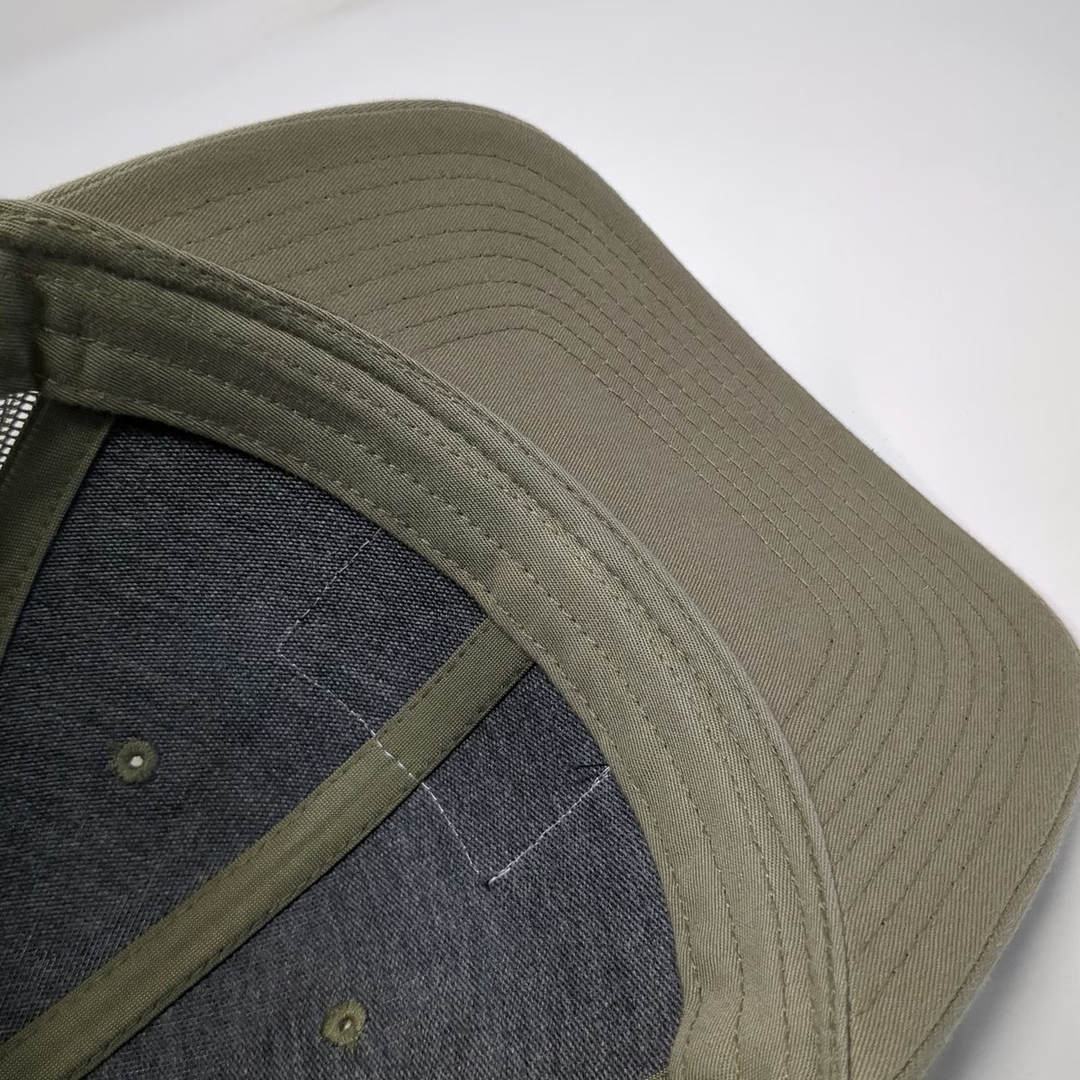 Richardson Trucker Hat Green One Size Hunters Warehouse HW Mesh Snapback Patch