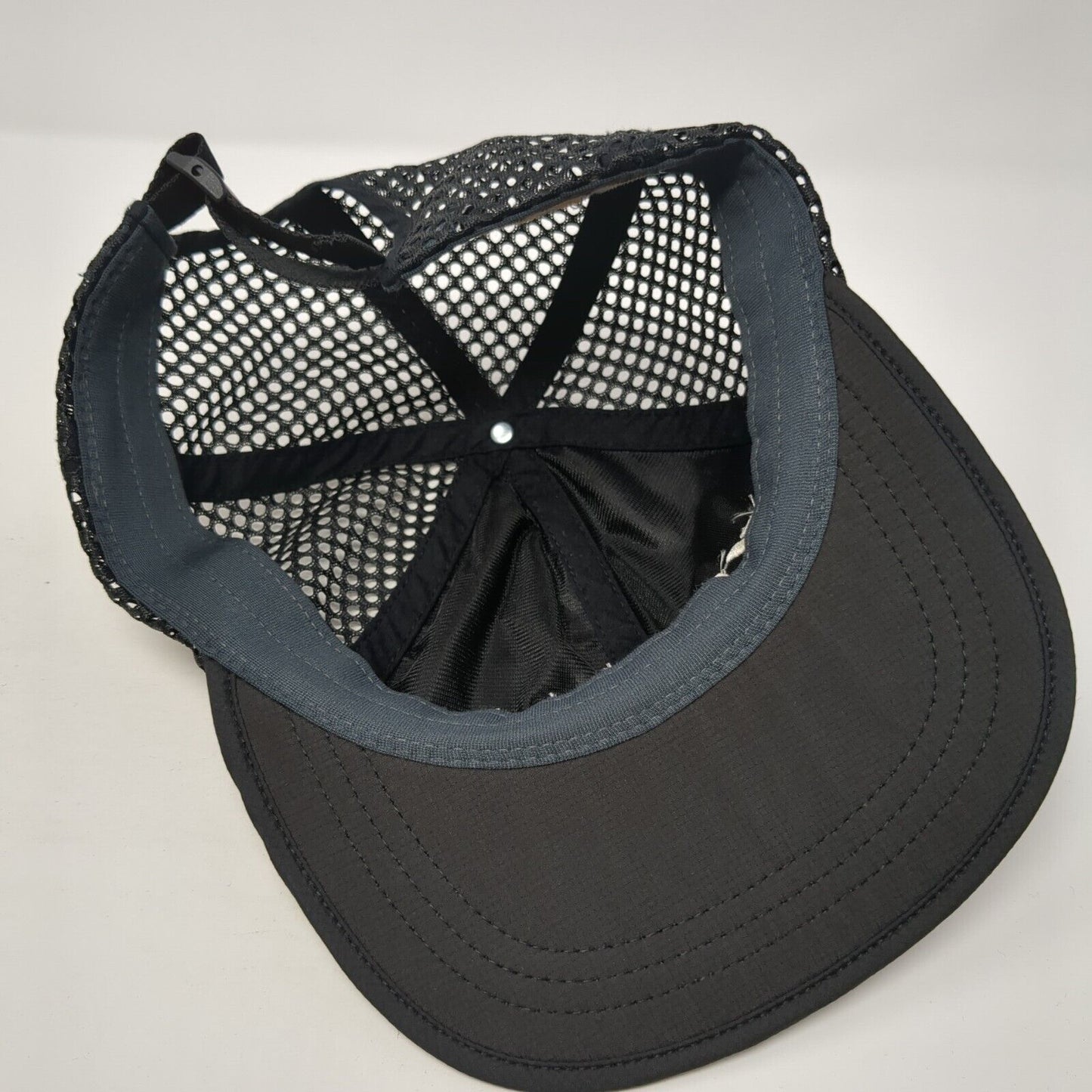 Kinport Physical Therapy Strapback Trucker Hat Black One Size Adjustable