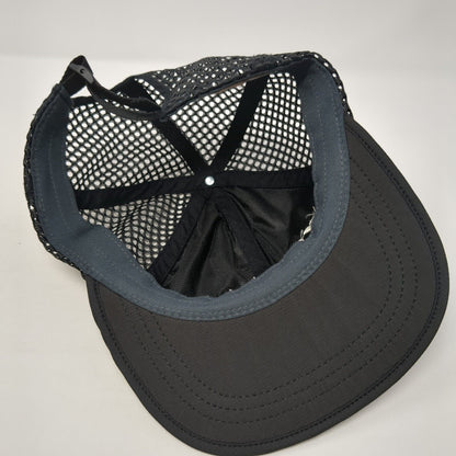 Kinport Physical Therapy Strapback Trucker Hat Black One Size Adjustable