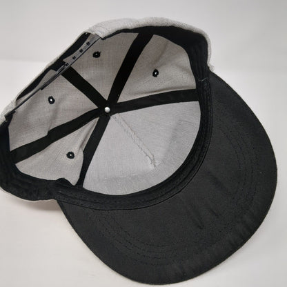 Parental Advisory Explicit Content Snapback Hat Gray OSFA Damp Lush Logo 3D