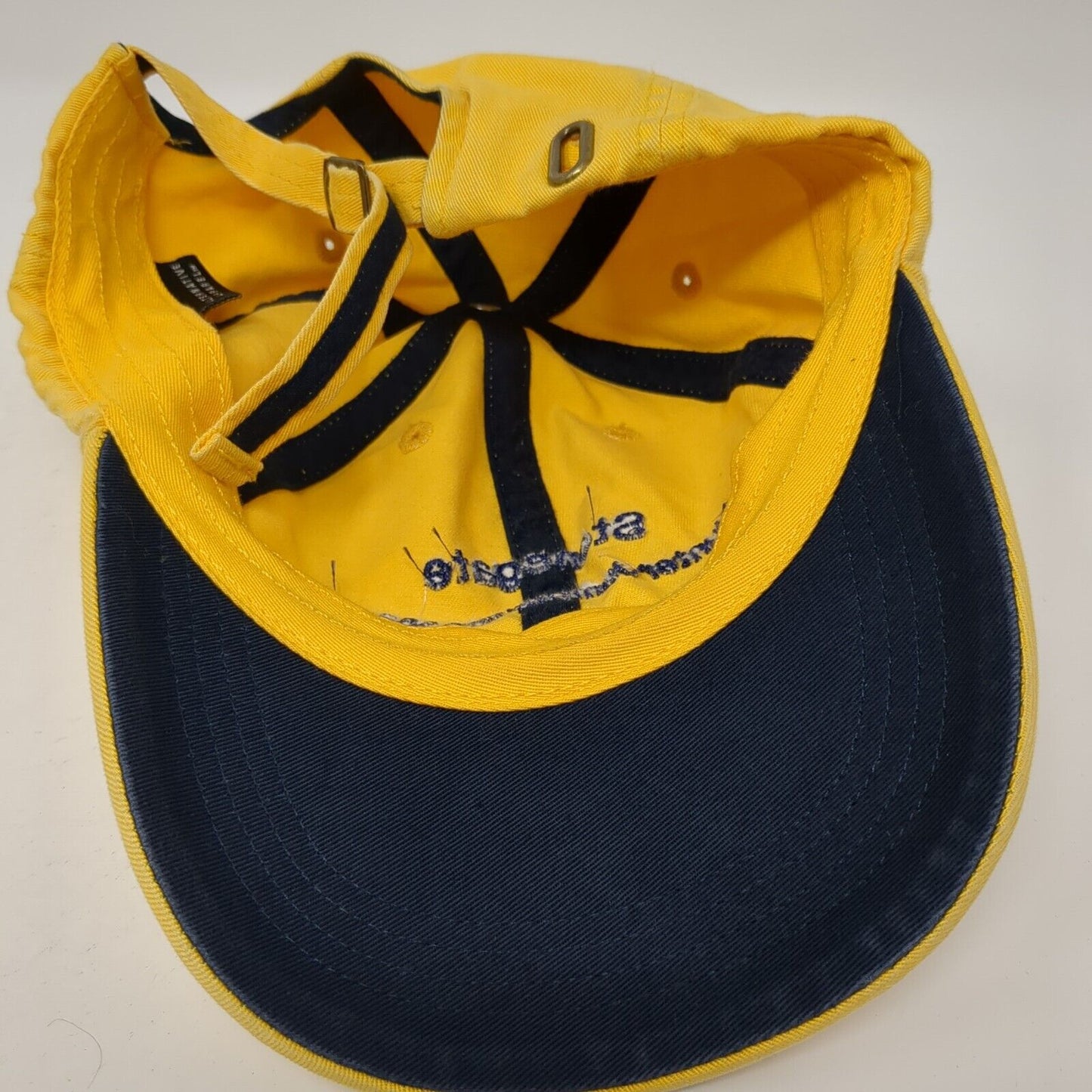 Stonegate Hunter Jumper Dressage Slideback Hat Yellow One Size Alternative