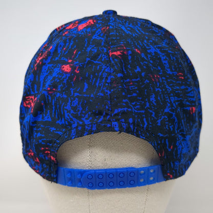 5 Panel Blue One Size Snapback Hat BMC West Building Materials All Over Print