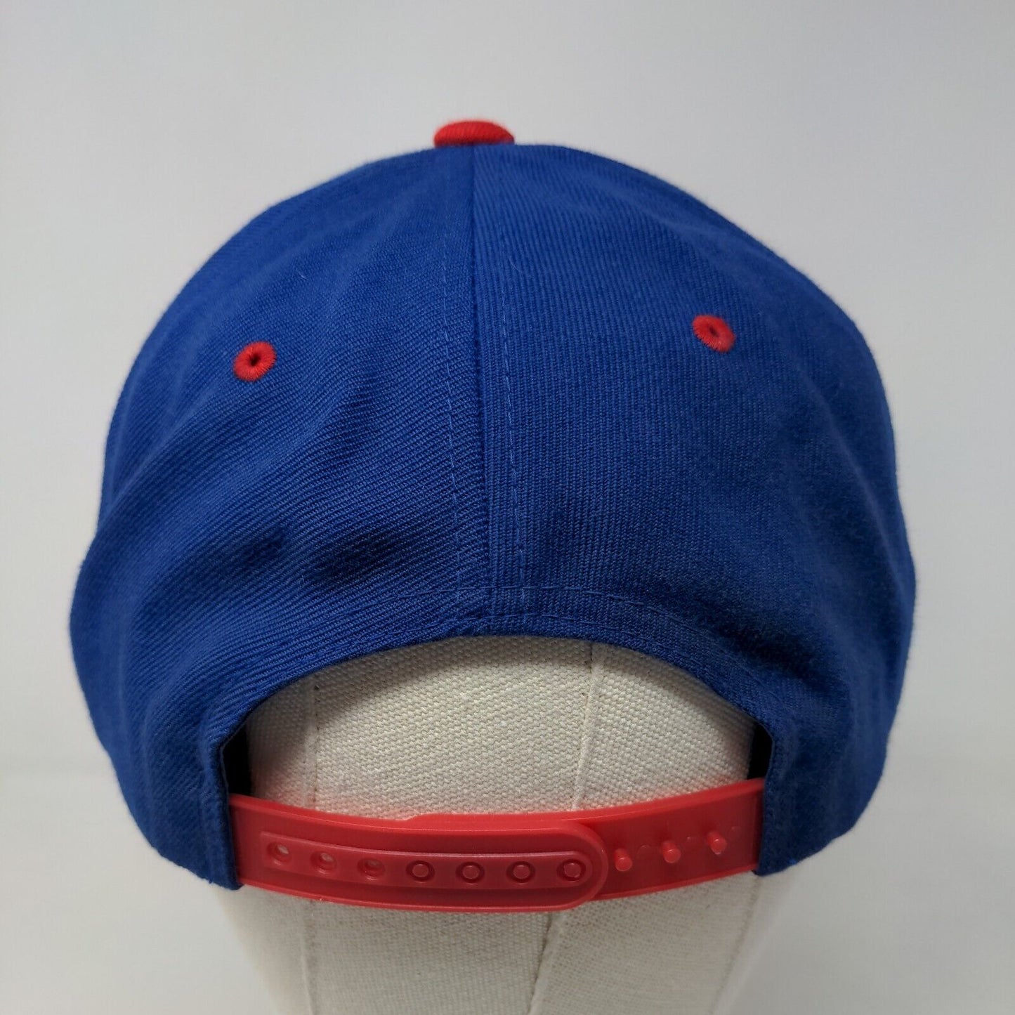 Sport Tek Men's Snapback Hat Blue OSFA Embroidered LA Logo Acrylic Wool Blend