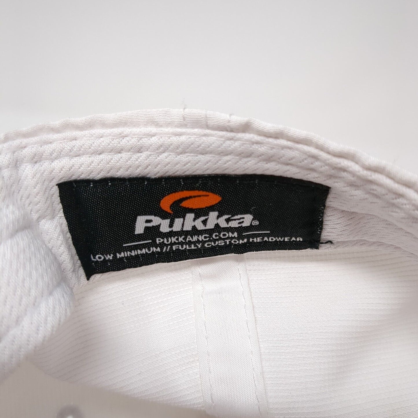 Wells Fargo Championship Strapback Hat White OS Adjustable Embroidered Pukka