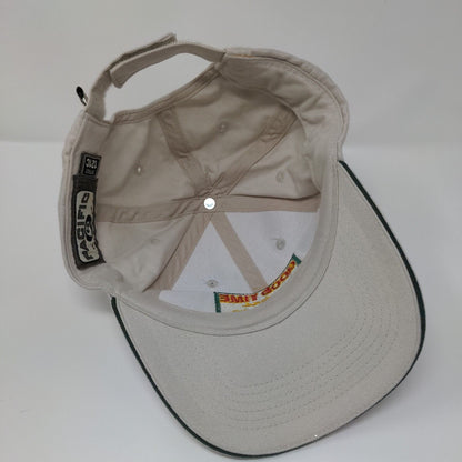 Good Time Motors LLC American Falls Strapback Hat Tan One Size Embroidered
