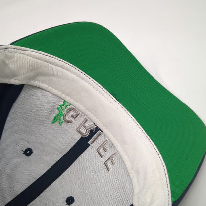Pacific Headwear Baseball Cap Blue One Size Griff Electric Green Under Visor Hat