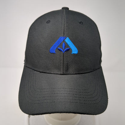 Albertsons Strapback Hat Black One Size Adjustable Embroidered Image Solutions