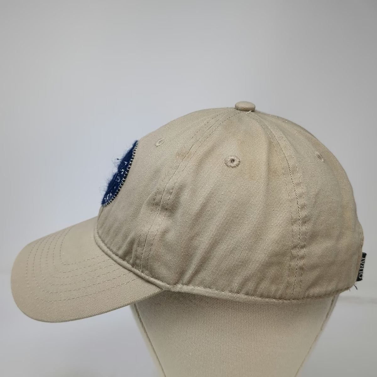 Ouray Baseball Cap Beige One Size Trinidad Lake State Park Fishing Fly Hat