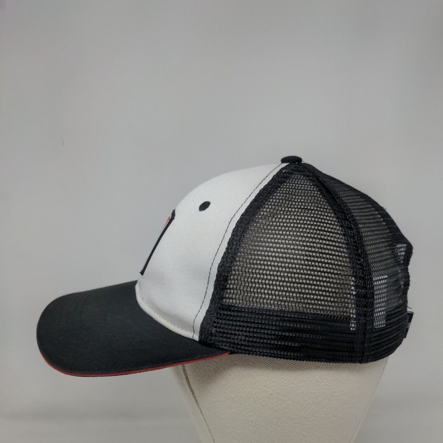 Pacific Ocean Catch The Wave Slideback Trucker Hat Black OS Mesh Back Polinesia