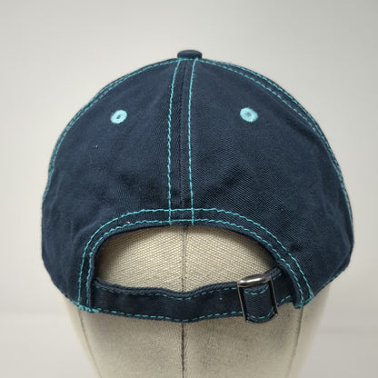 Prairie Mountain Alaska Last Frontier Blue One Size Baseball Cap Hat Slideback