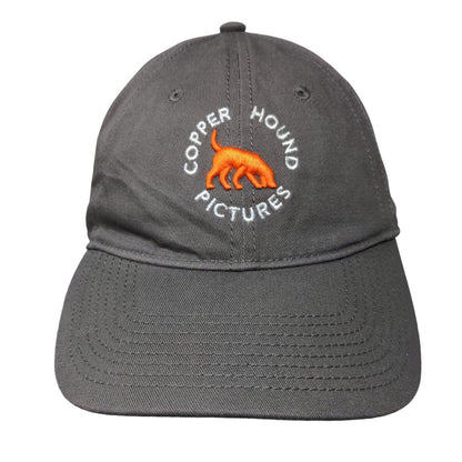 Copper Hound Pictures Slideback Hat Gray OSFM Adjustable Embroidered The Game