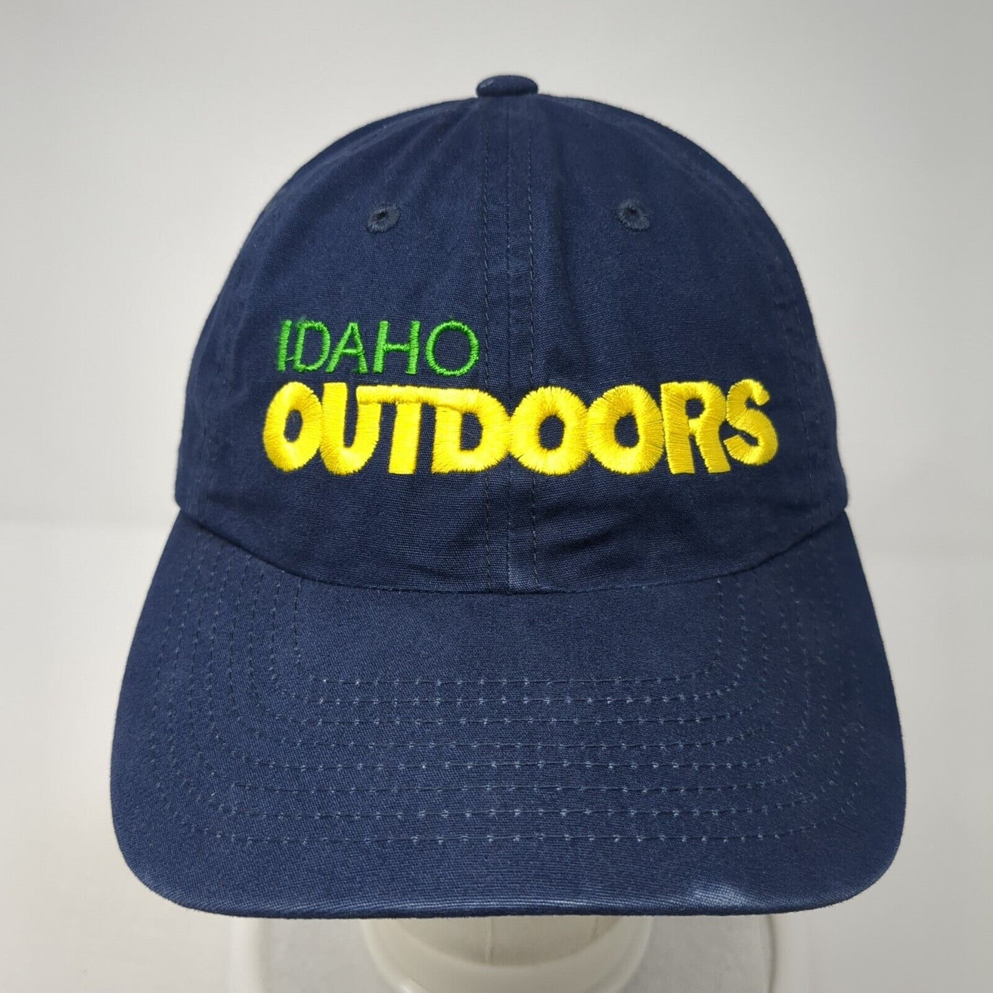 Idaho Outdoors Slideback Hat Blue One Size Adjustable Port Authority