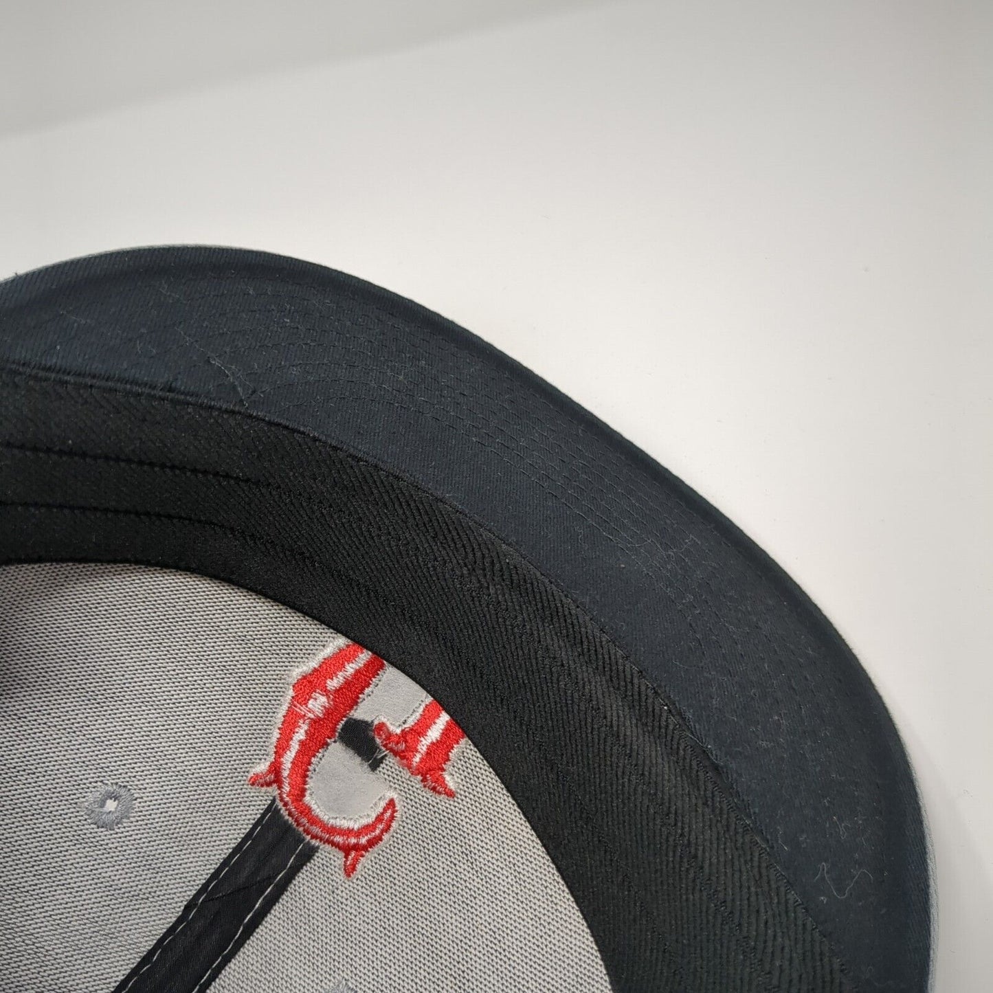 Letter G Logo Fitted Hat Gray M/L Embroidered OC Sports MWS Series