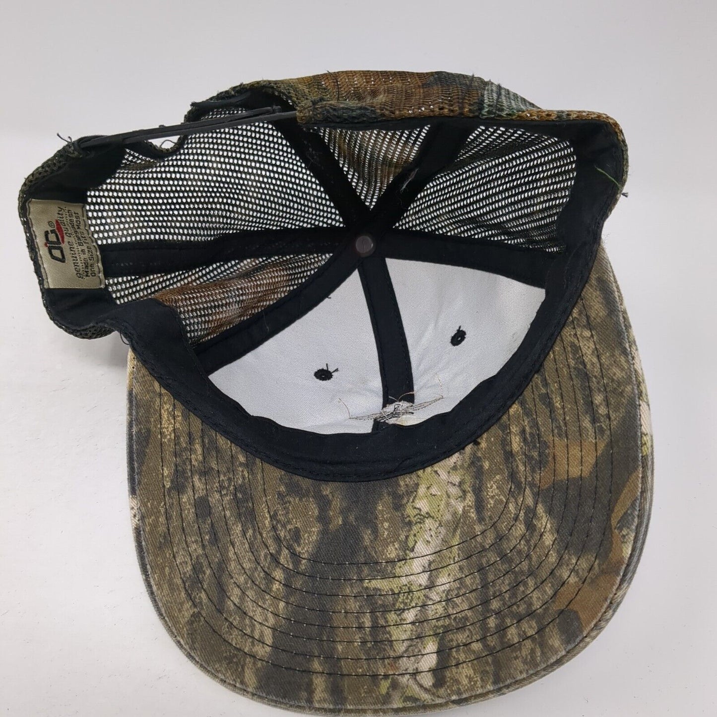 Farm Credit Snapback Trucker Hat Multi One Size Mesh Back Mossy Oak