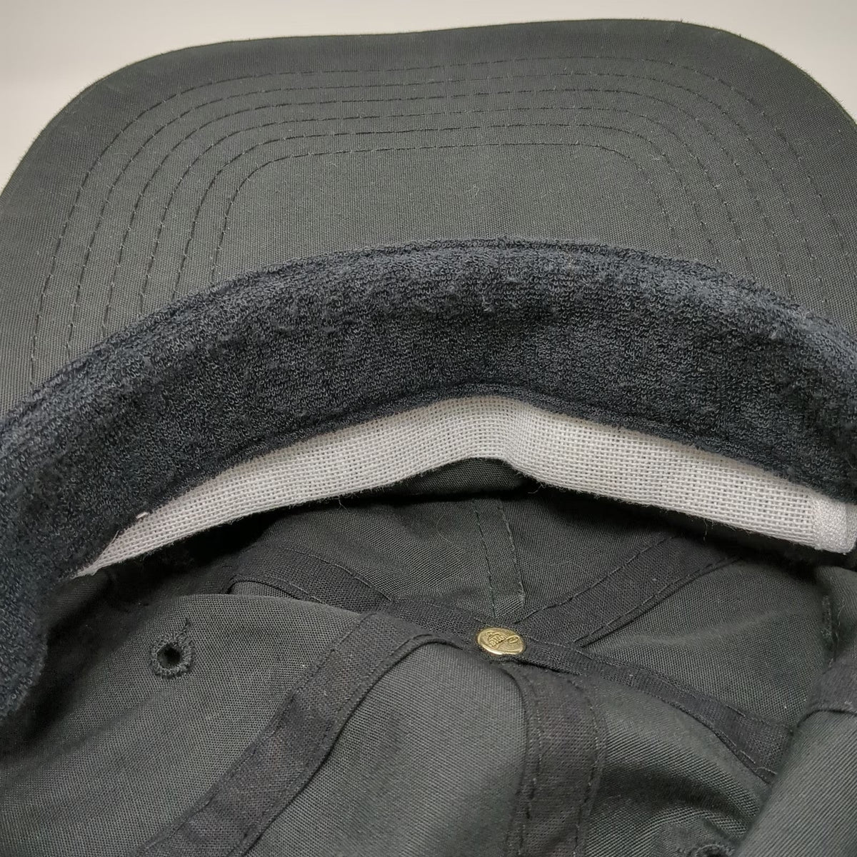 Otto 5 Panel Black One Size Treasure Valley Fitness Walkers Rope Slideback Hat