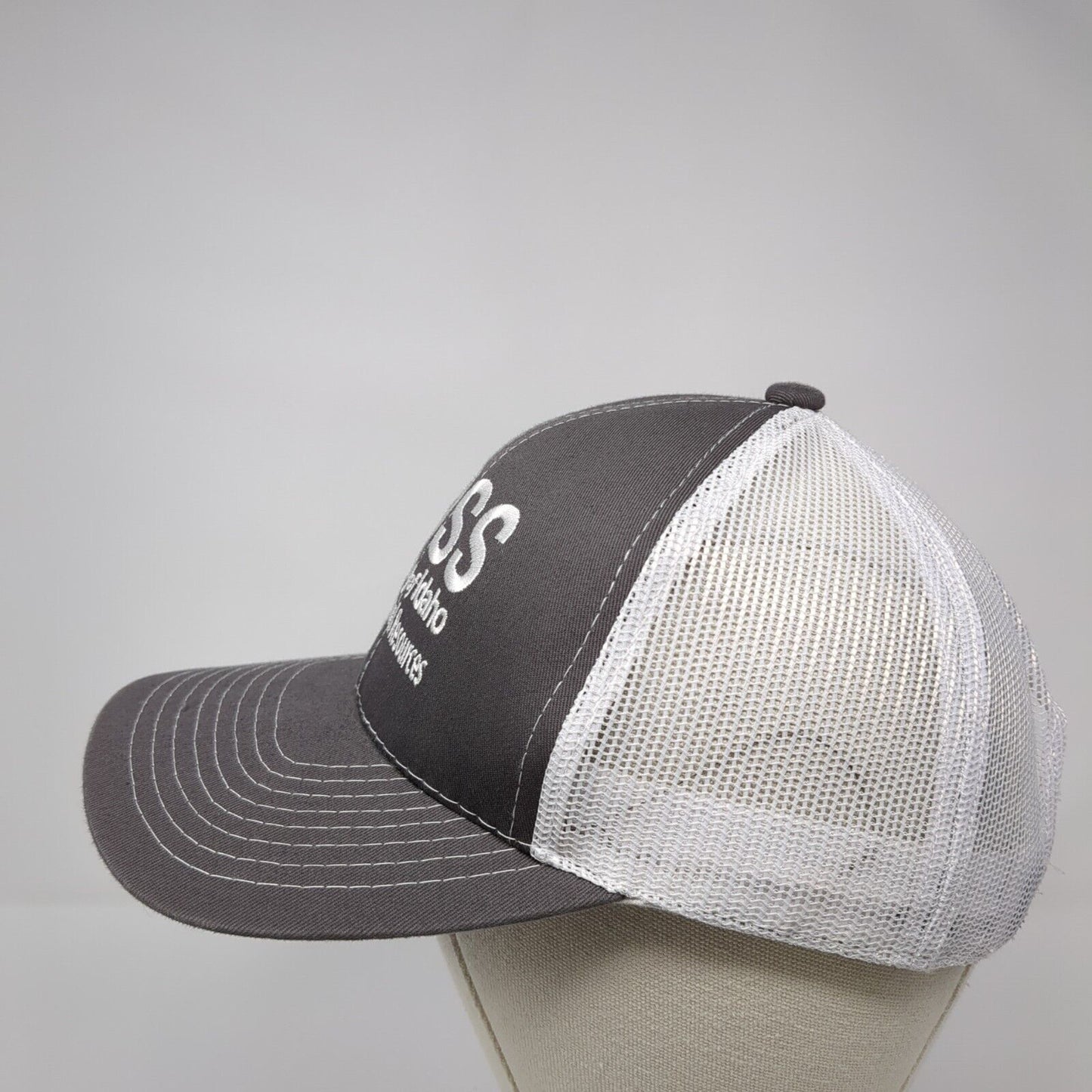 Moss University of Idaho College of Natural Resources Trucker Hat Gray OS Mesh