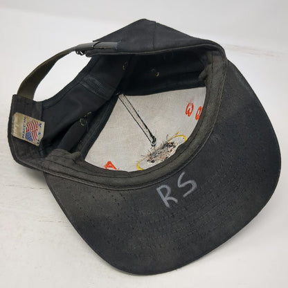 Trucker Black Hat 391st Fighter Squadron Bold Tigers AMU Slideback USA Vintage