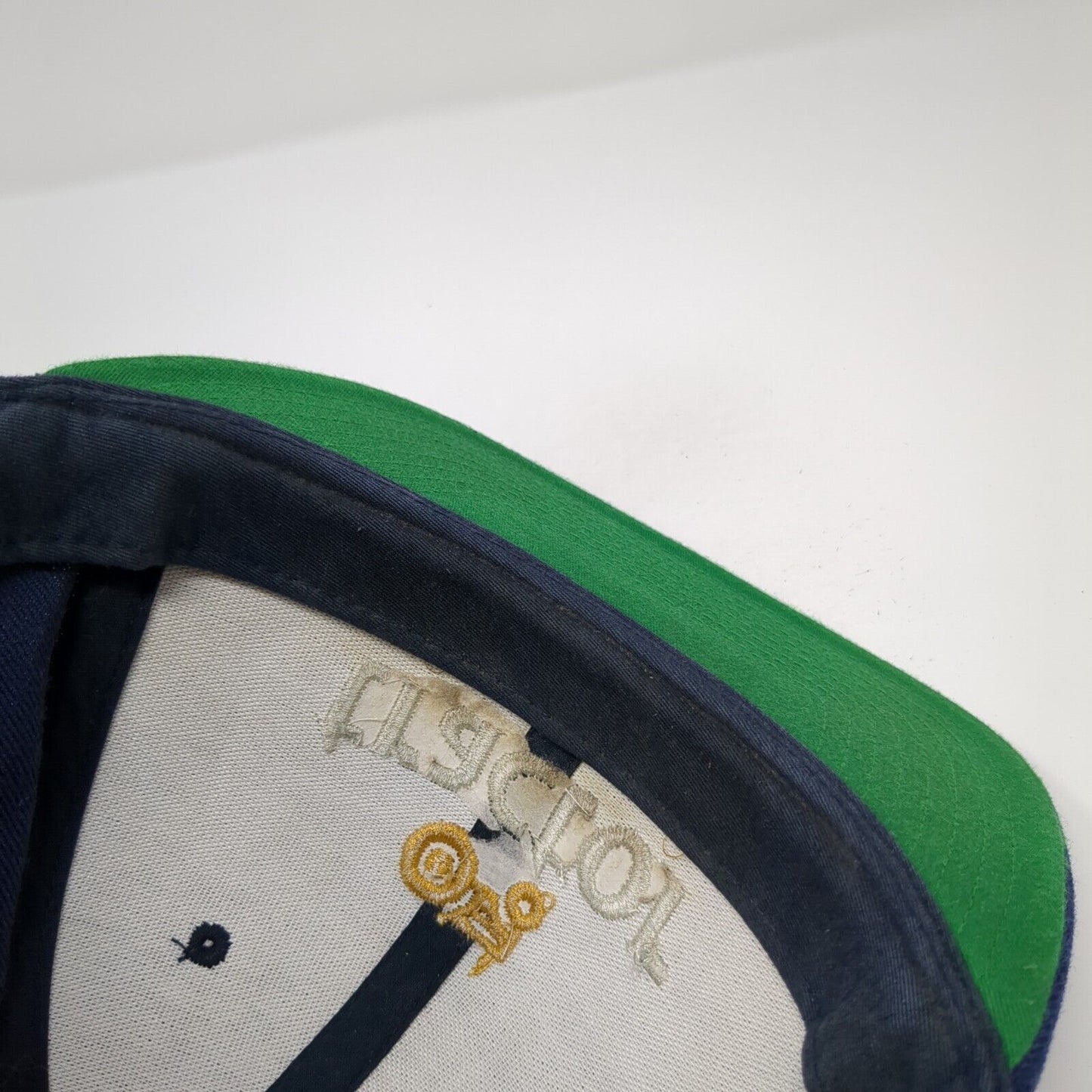 Tractor Beverage Co. Snapback Hat Blue One Size Adjustable Classics Yupoong