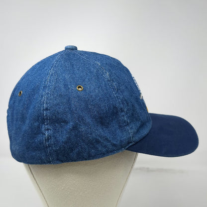 Looney Tunes Tweety Bird Blue Denim Baseball Cap Strapback Elastic Hat Vintage