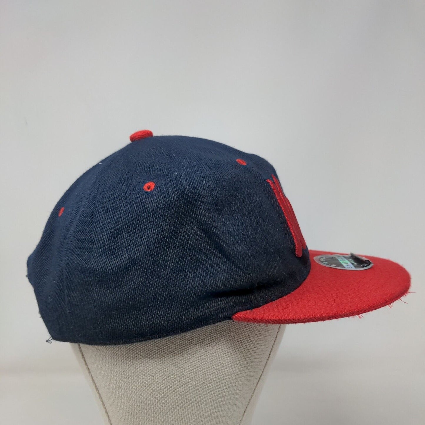 New England Snapback Hat Multicolor One Size Adjustable Embroidered 6 Panel