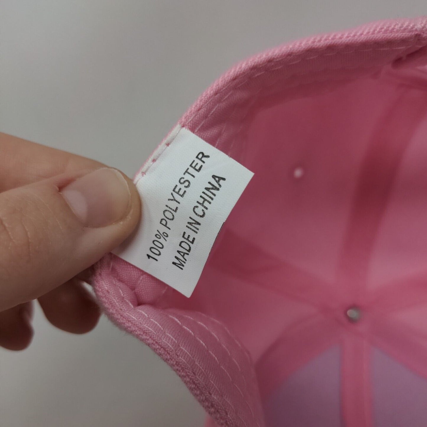 RAM Dennis Dillon Strapback Hat Pink One Size Adjustable Embroidered