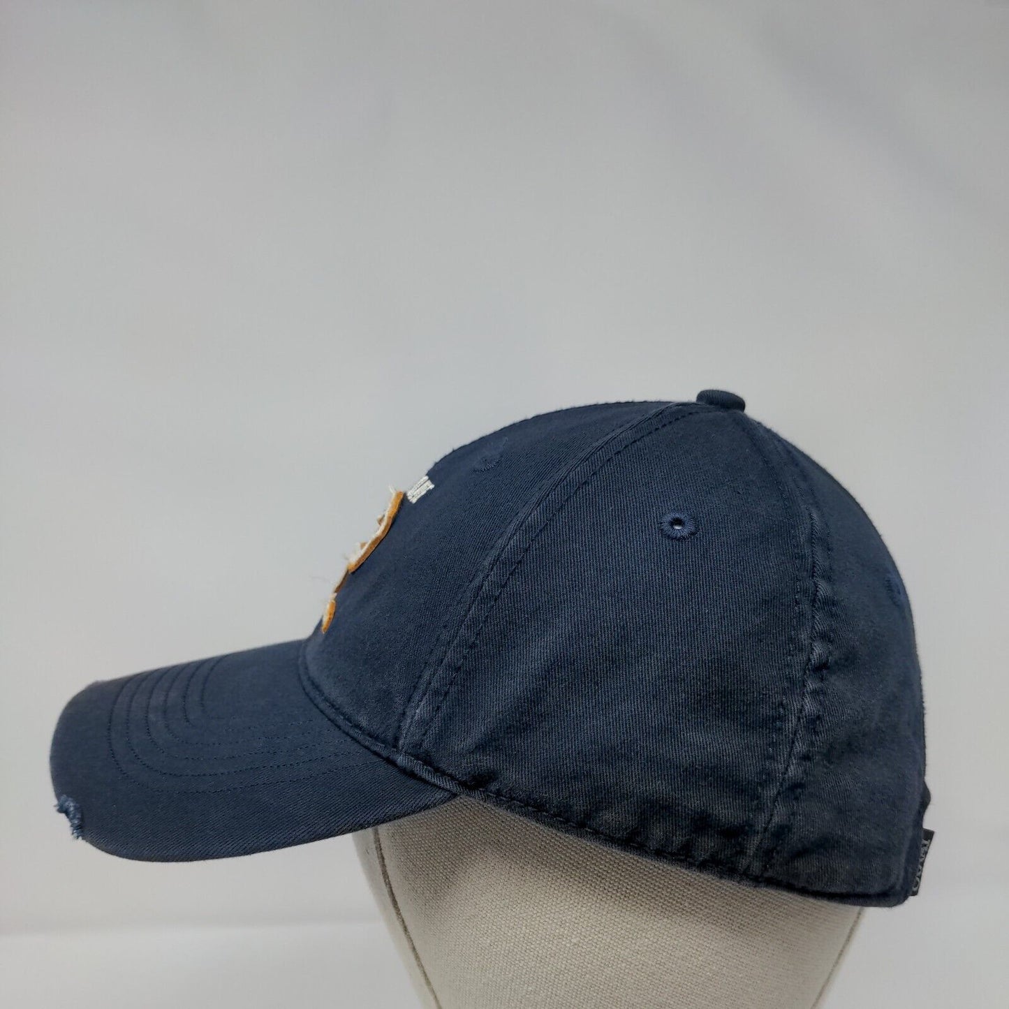 Yellowstone 72 Strapback Hat Blue OS Adjustable Distressed Ouray Sportswear