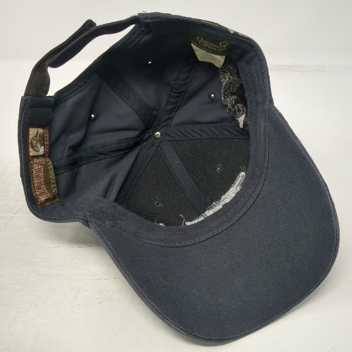 Dri Duck Simplot Baseball Cap Gray One Size Embroidered Grizzly Bear Hat Cotton