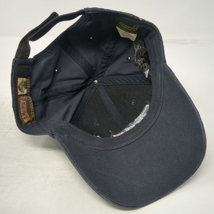 Dri Duck Simplot Baseball Cap Gray One Size Embroidered Grizzly Bear Hat Cotton