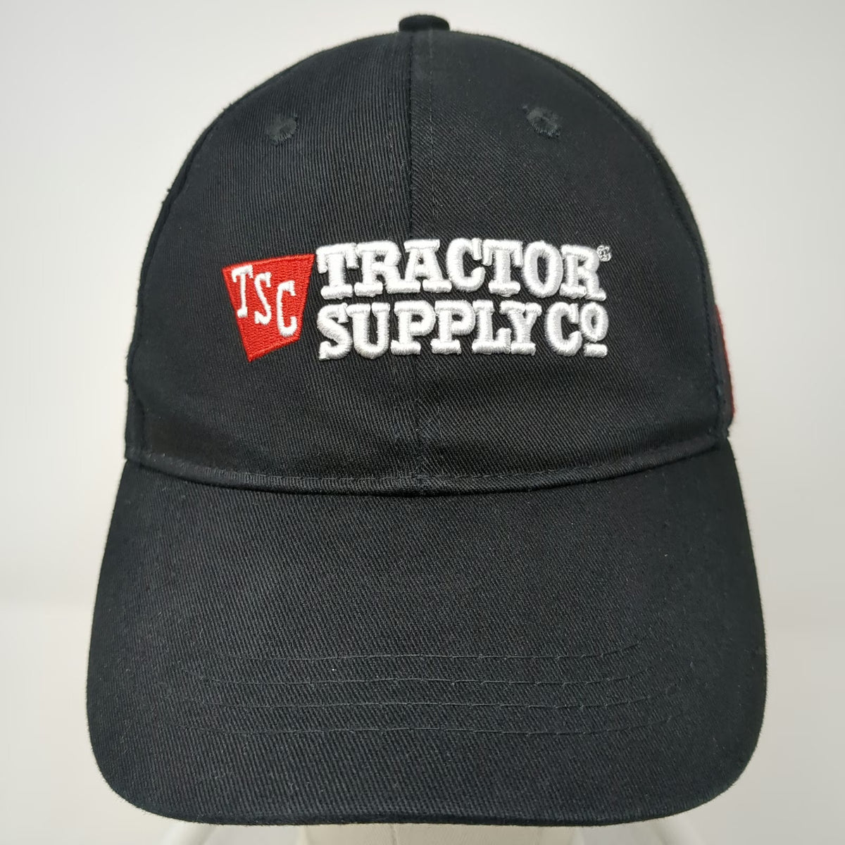 Tractor Supply Co Baseball Cap Black One Size TSC Since 38 Patch Strapback Hat