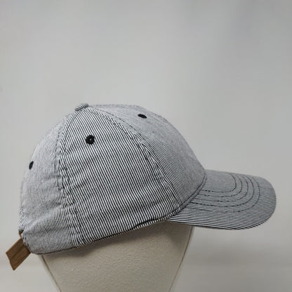 Unbranded Slideback Hat Multicolor OSFM Adjustable Pinstripe Vented Holes