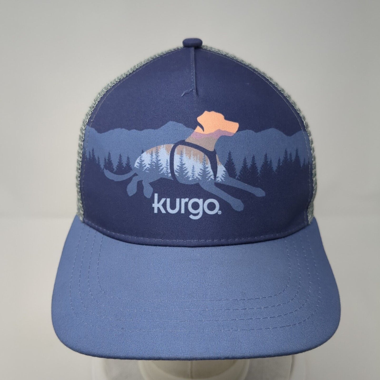 Kurgo Dog Snapback Mesh Back Trucker Hat Blue One Size Boco Gear