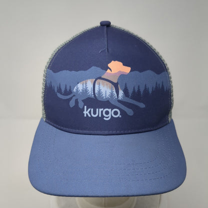 Kurgo Dog Snapback Mesh Back Trucker Hat Blue One Size Boco Gear