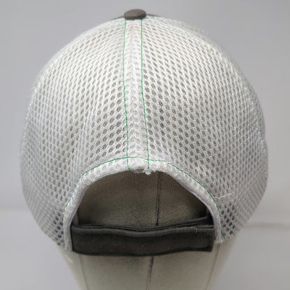 360 Apparel Baseball Cap Gray One Size Rob Green Auto Group Mesh Strapback Hat