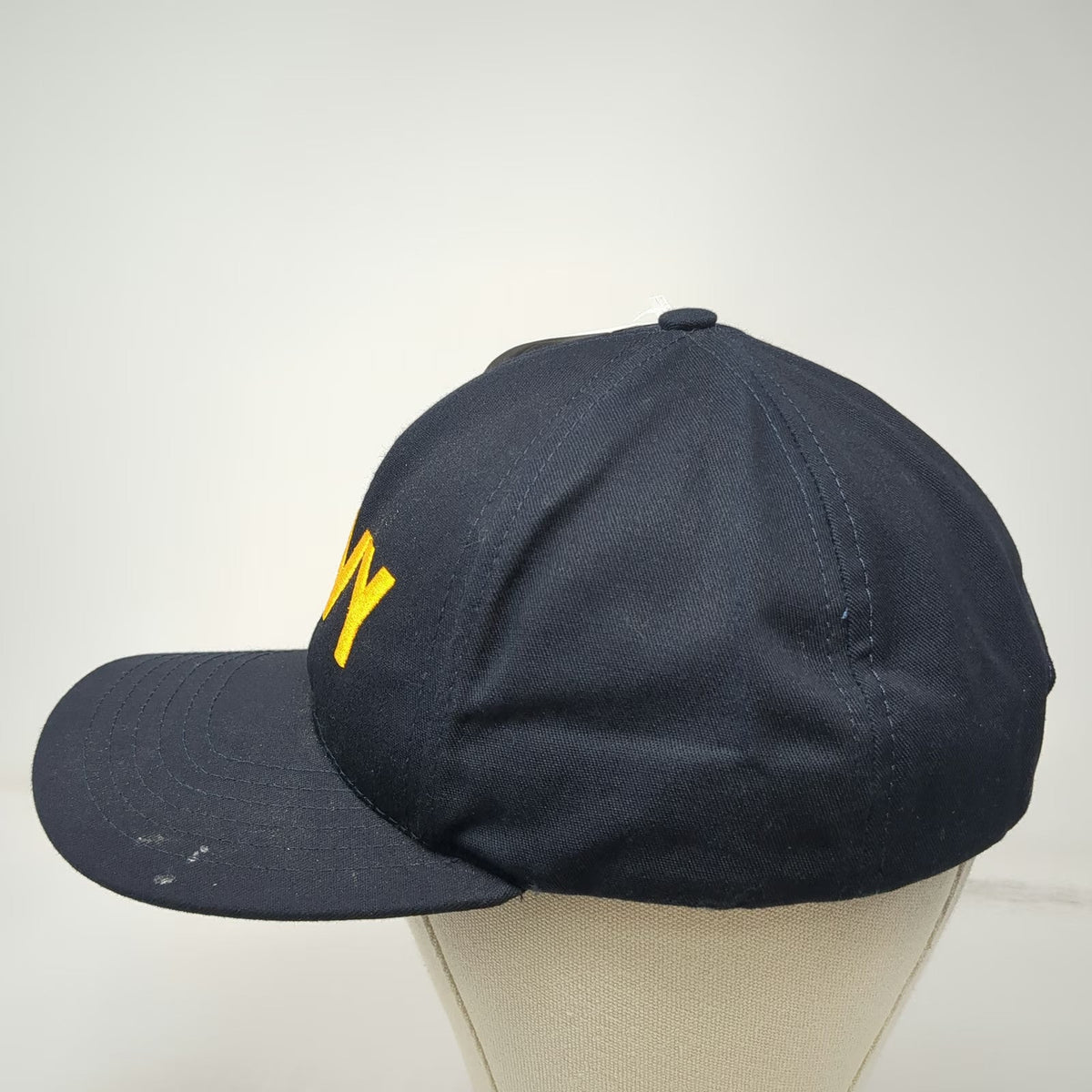 Graffiti Snapback Blue One Size US Navy Embroidered Made in USA 6 Panel Hat
