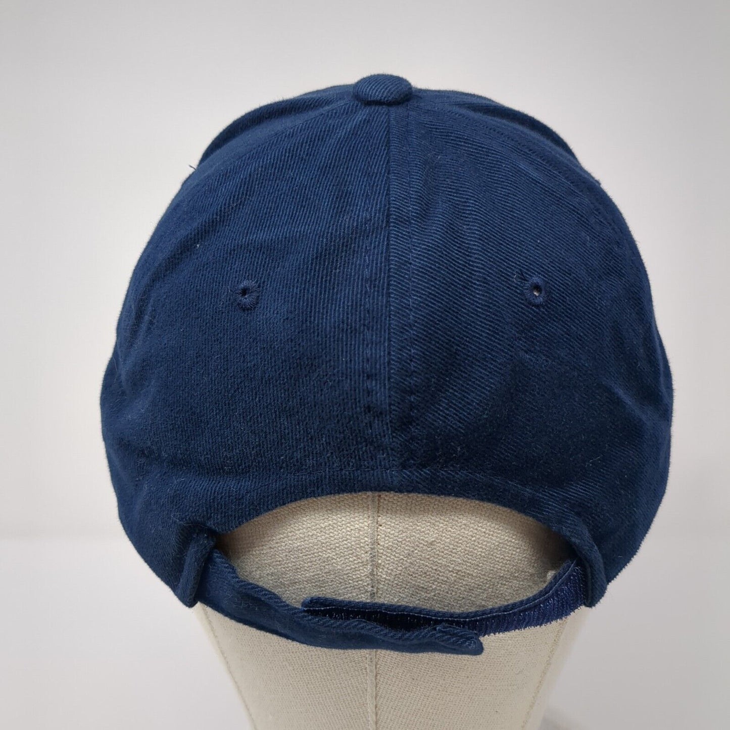Seaman Vikings Strapback Hat Blue One Size Adjustable Magic Eco Solid