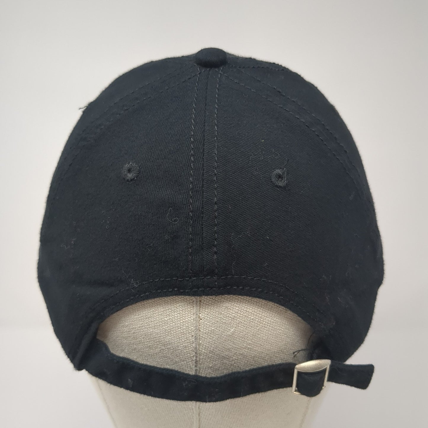 Disney Mickey Mouse Slideback Hat Black One Size Embroidered 6 Panel