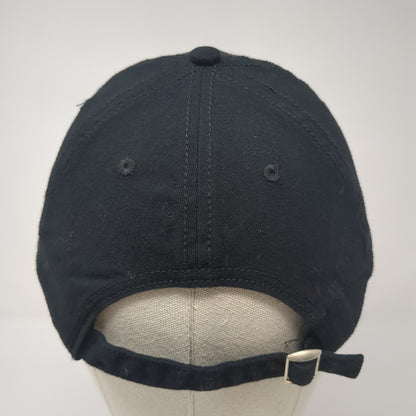 Disney Mickey Mouse Slideback Hat Black One Size Embroidered 6 Panel