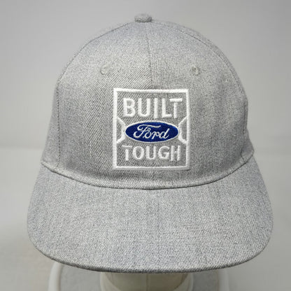 Ford Snapback Gray Hat OSFM Built Tough Logo Treasure Valley Stores High Crown