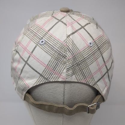 Adidas 3 Stripes Slideback Hat Multicolor One Size Plaid Always Cool
