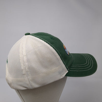 Coeur d'Alene Snapback Trucker Hat Green One Size Mesh Back Adjustable