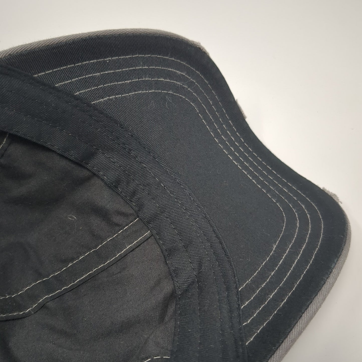 Built Ford Tough Strapback Hat Gray One Size Adjustable Colorblock