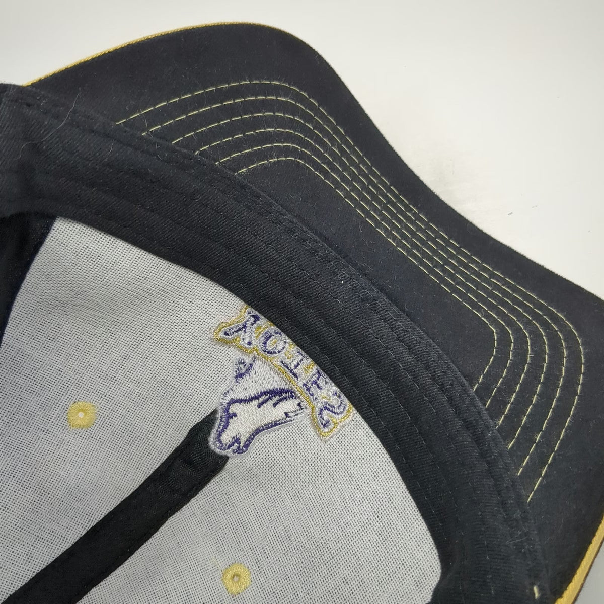 Buck's Athletic Baseball Cap Black OSFM College of Idaho Yotes Basketball Hat