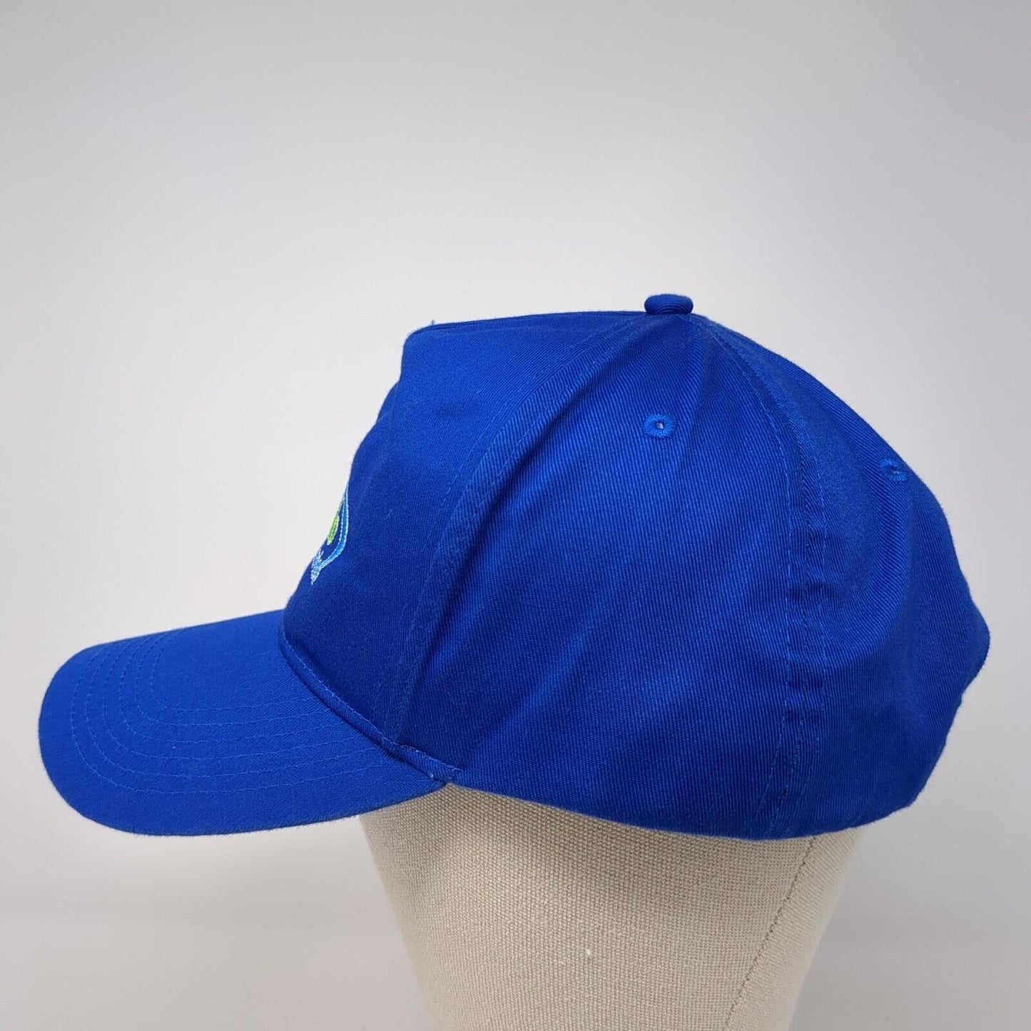 Reno Relo Worldwide Snapback Hat Blue One Size Adjustable Embroidered 6 Panel